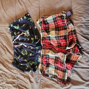 2 pairs of Women's Old Navy Pajama shorts being sold together,  medium
